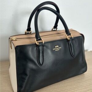 Coach x Selena Gomez Limited Edition Leather Satchel Authentic